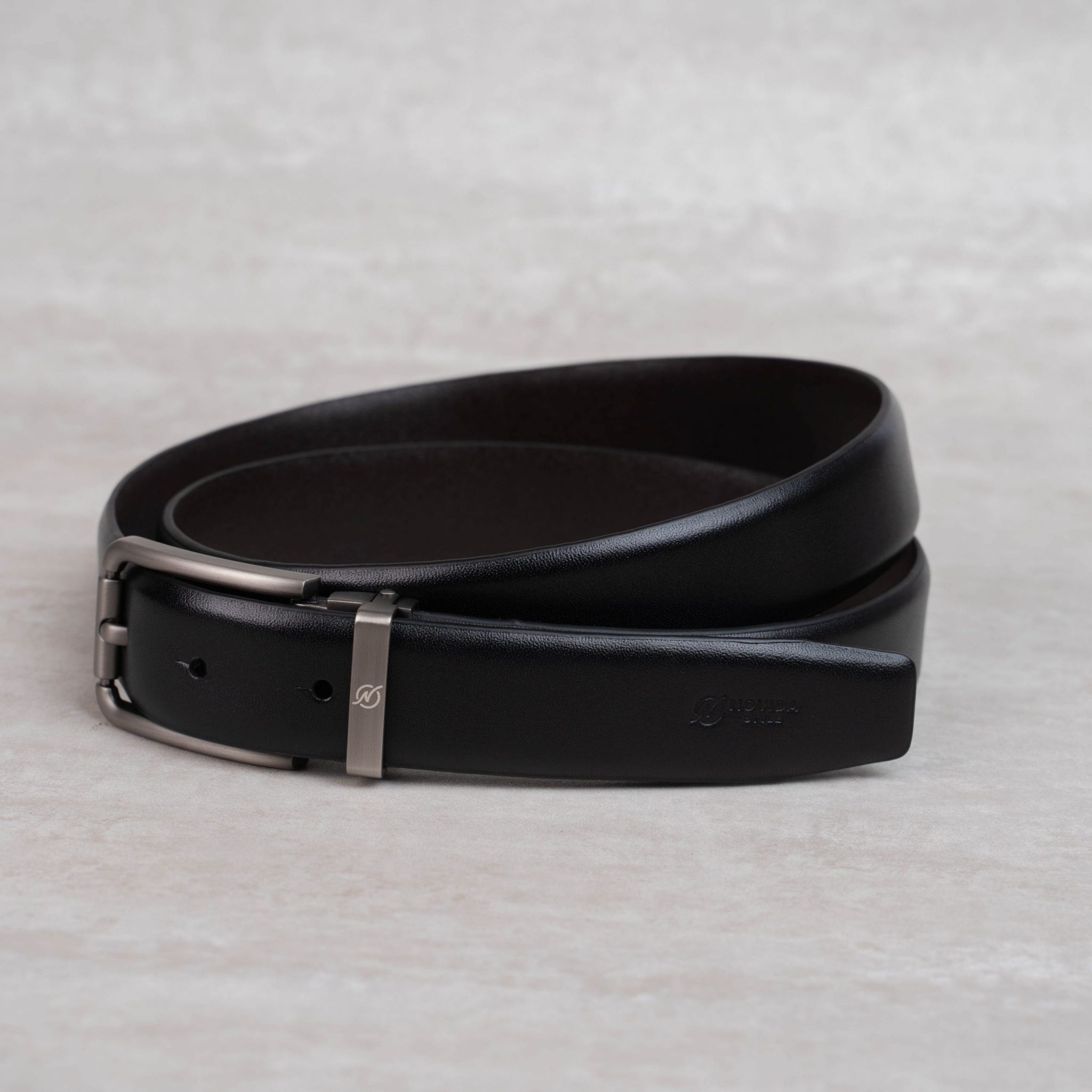 Thắt Lưng Nam Khoá Kim Da Bò Novida TL009 - Ảnh 2