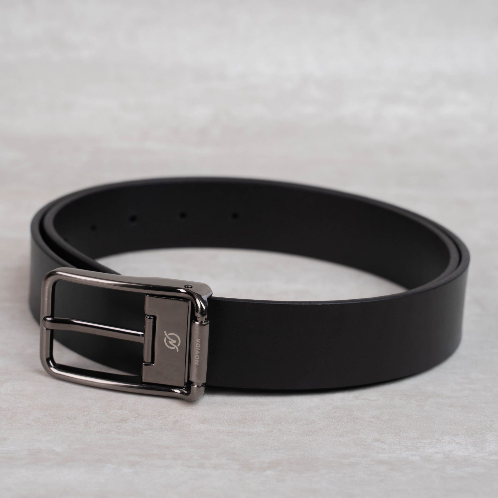 Thắt Lưng Nam Khoá Kim Da Bò Novida TL005 - Ảnh 5