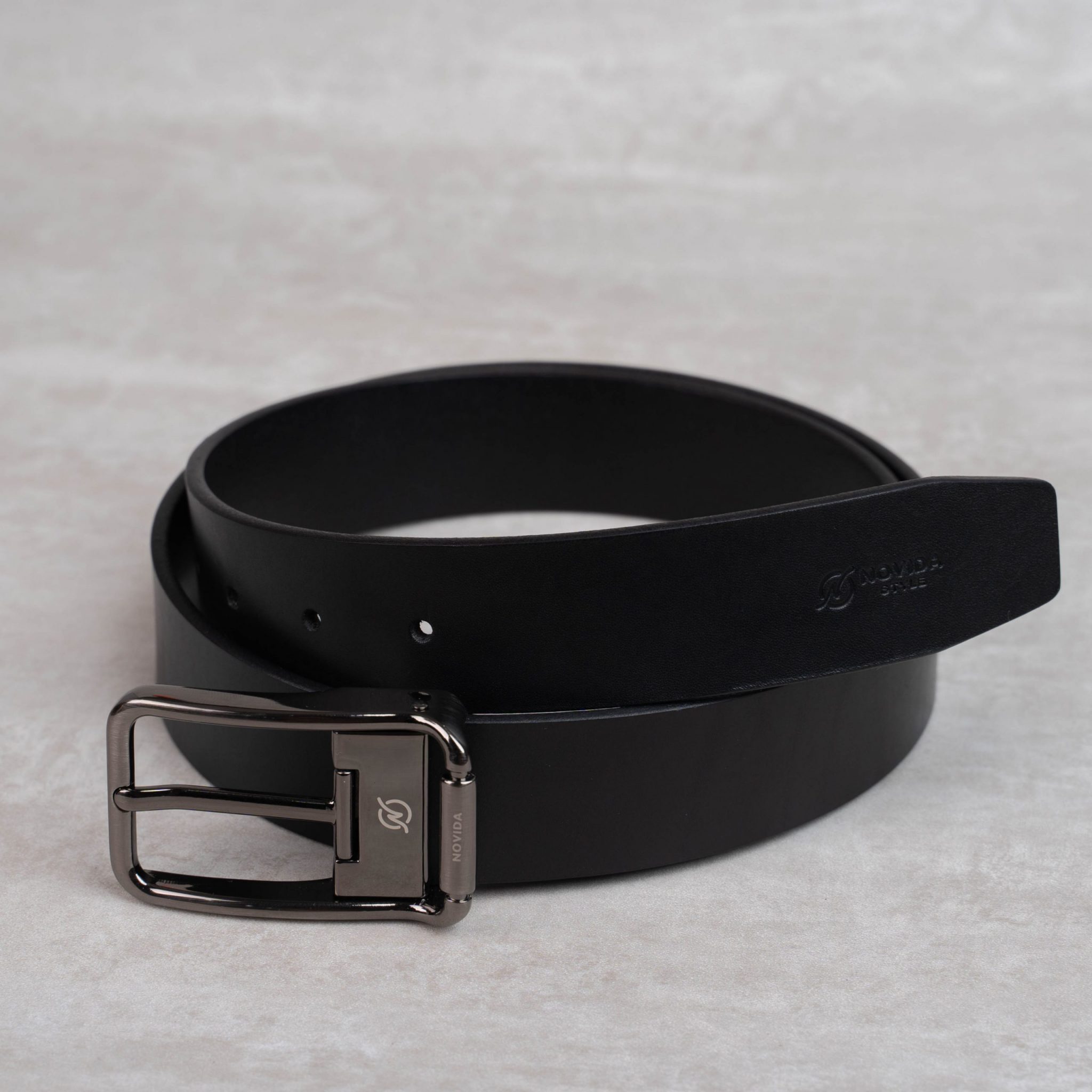 Thắt Lưng Nam Khoá Kim Da Bò Novida TL005 - Ảnh 4