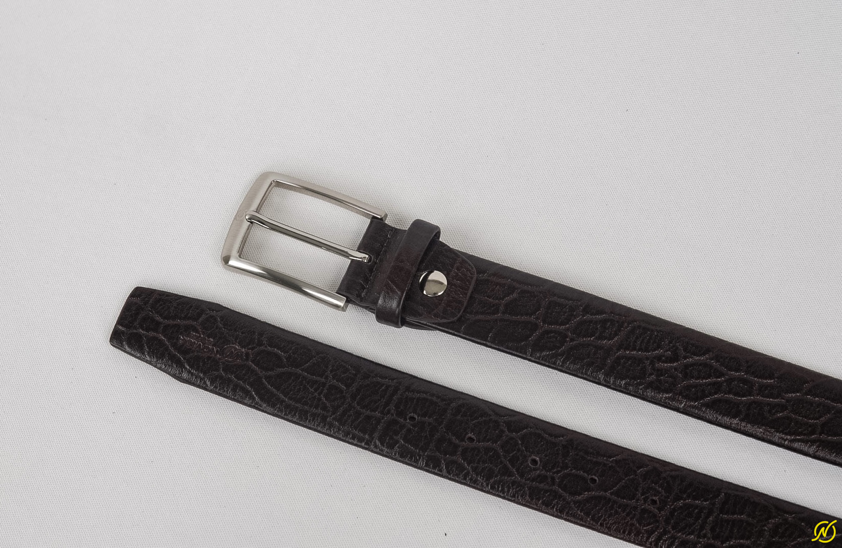 Thắt Lưng Nam Da Bò Khoá Xỏ Kim TL-0034 - Ảnh 7