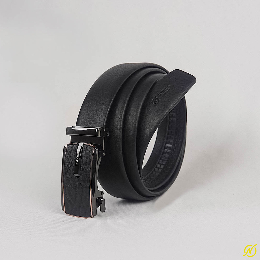 Thắt Lưng Nam Công Sở Da Bò Khoá Trượt Novida TL0027 - Ảnh 5