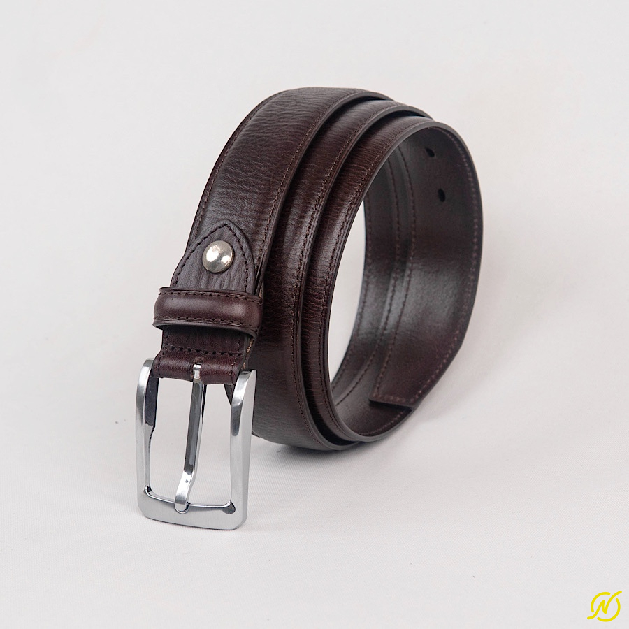 Thắt Lưng Nam Khoá Xỏ Kim Da Bò Ý Nhập Khẩu TL0025