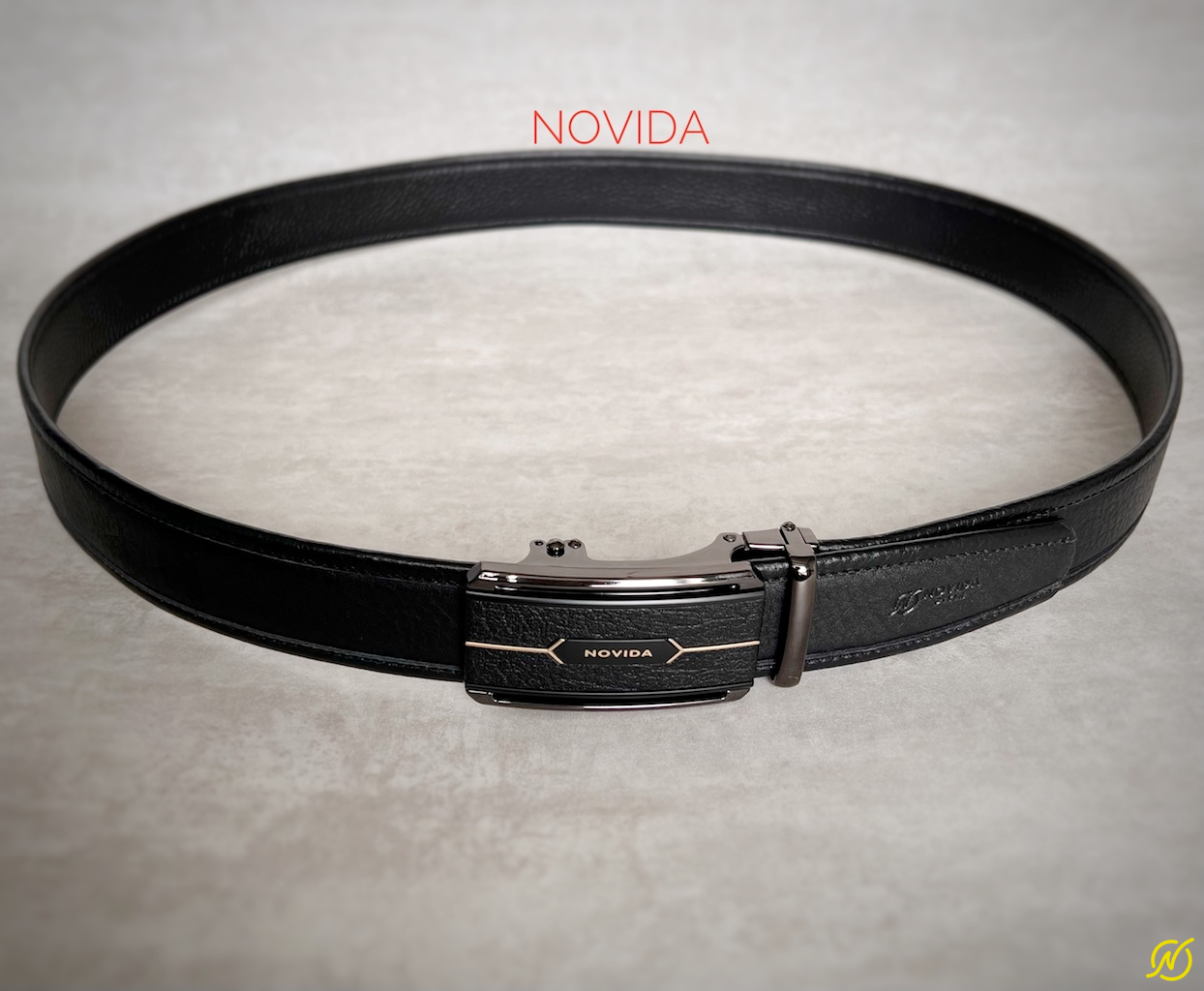 Thắt Lưng Khoá Trượt Da Bò Novida TL0037 - Ảnh 14