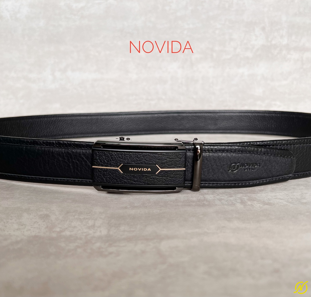 Thắt Lưng Khoá Trượt Da Bò Novida TL0037 - Ảnh 12