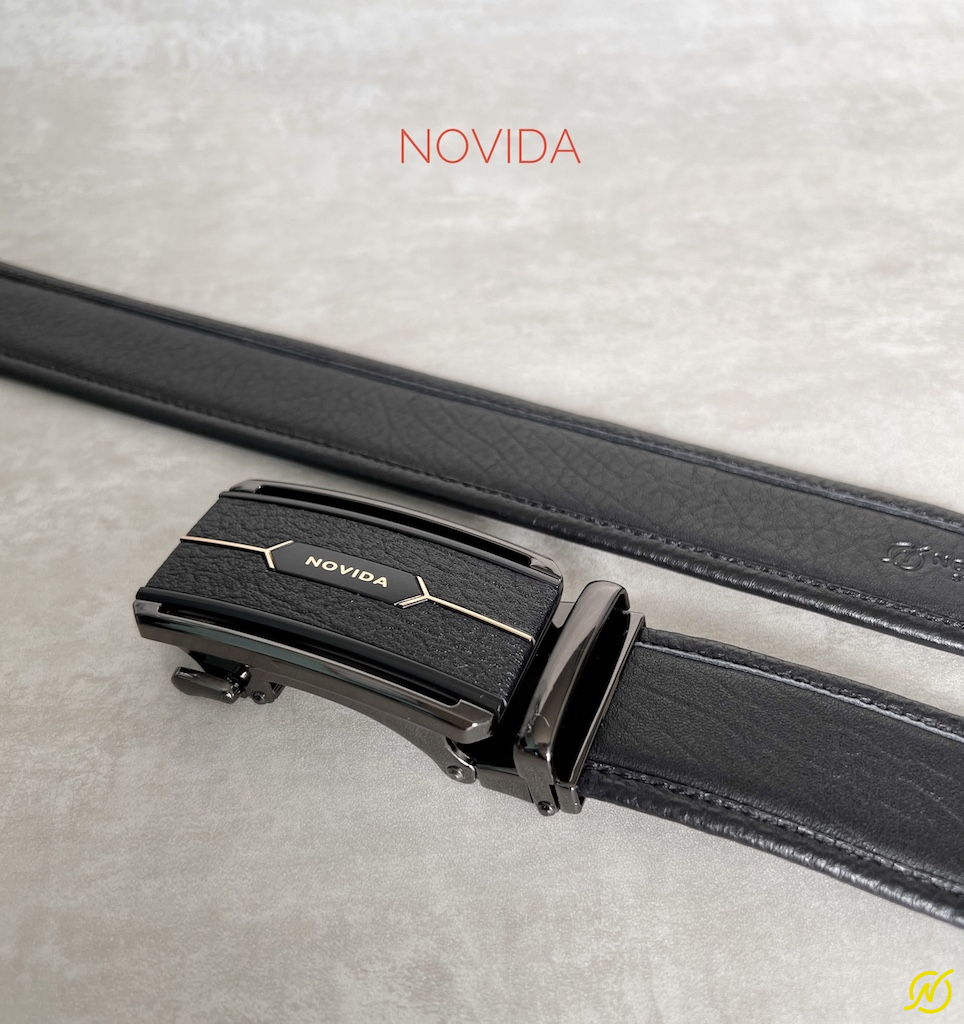 Thắt Lưng Khoá Trượt Da Bò Novida TL0037 - Ảnh 5