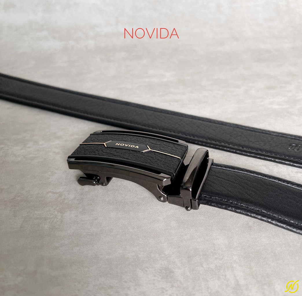 Thắt Lưng Khoá Trượt Da Bò Novida TL0037 - Ảnh 8