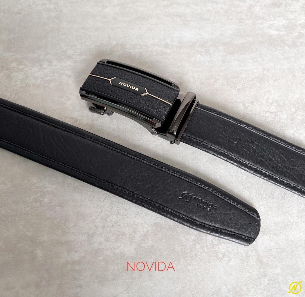 Thắt Lưng Khoá Trượt Da Bò Novida TL0037 - Ảnh 10