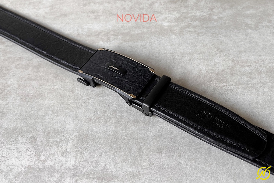 Thắt Lưng Khoá Trượt Da Bò Novida TL0039 - Ảnh 8