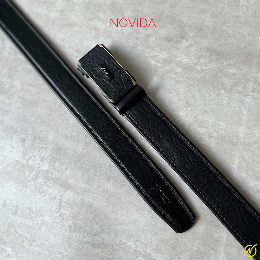 Thắt Lưng Khoá Trượt Da Bò Novida TL0039 - Ảnh 3