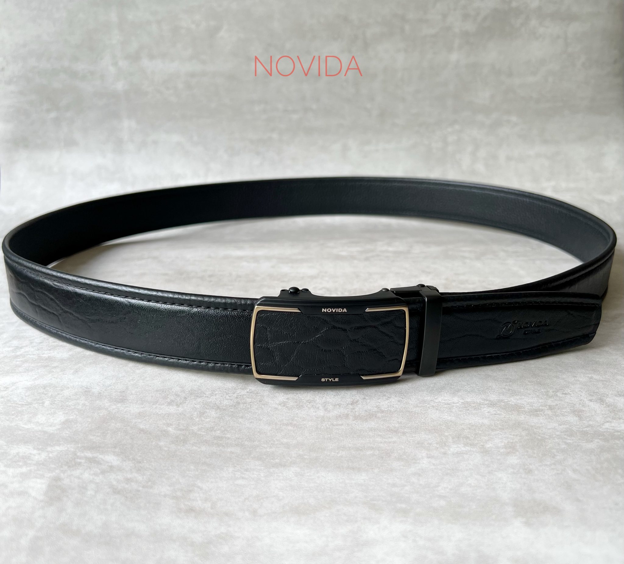 Thắt Lưng Da Bò Công Sở Novida TL0040 - Ảnh 2