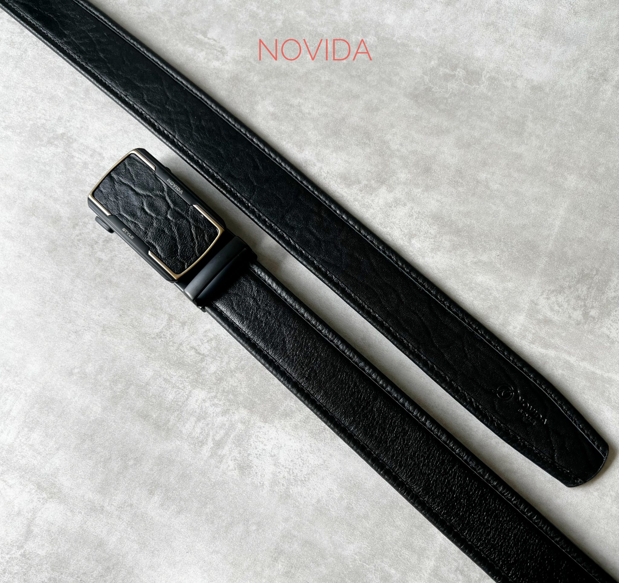 Thắt Lưng Da Bò Công Sở Novida TL0040 - Ảnh 3