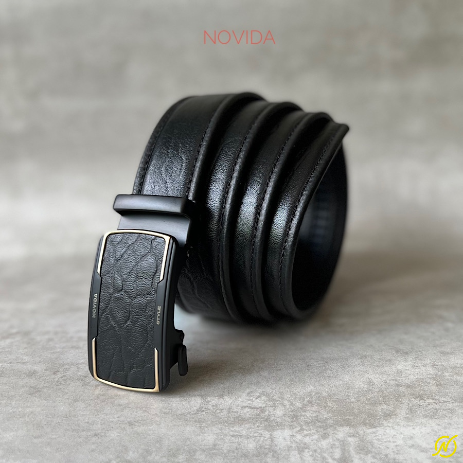Thắt Lưng Da Bò Công Sở Novida TL0040 - Ảnh 6