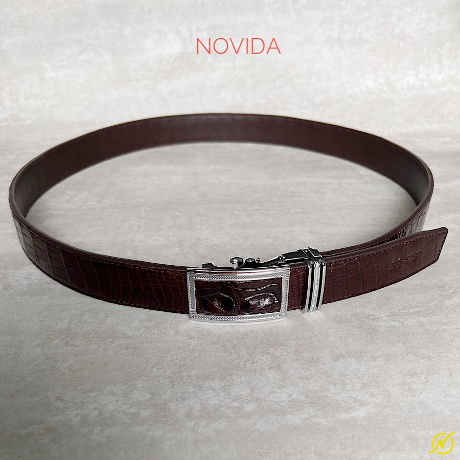 Thắt Lưng Da Cá Sấu Cao Cấp Novida -TL0048 - Ảnh 2