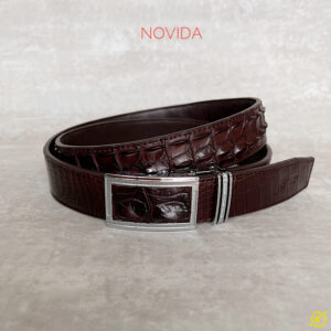 Thắt Lưng Da Cá Sấu Cao Cấp Novida -TL0048