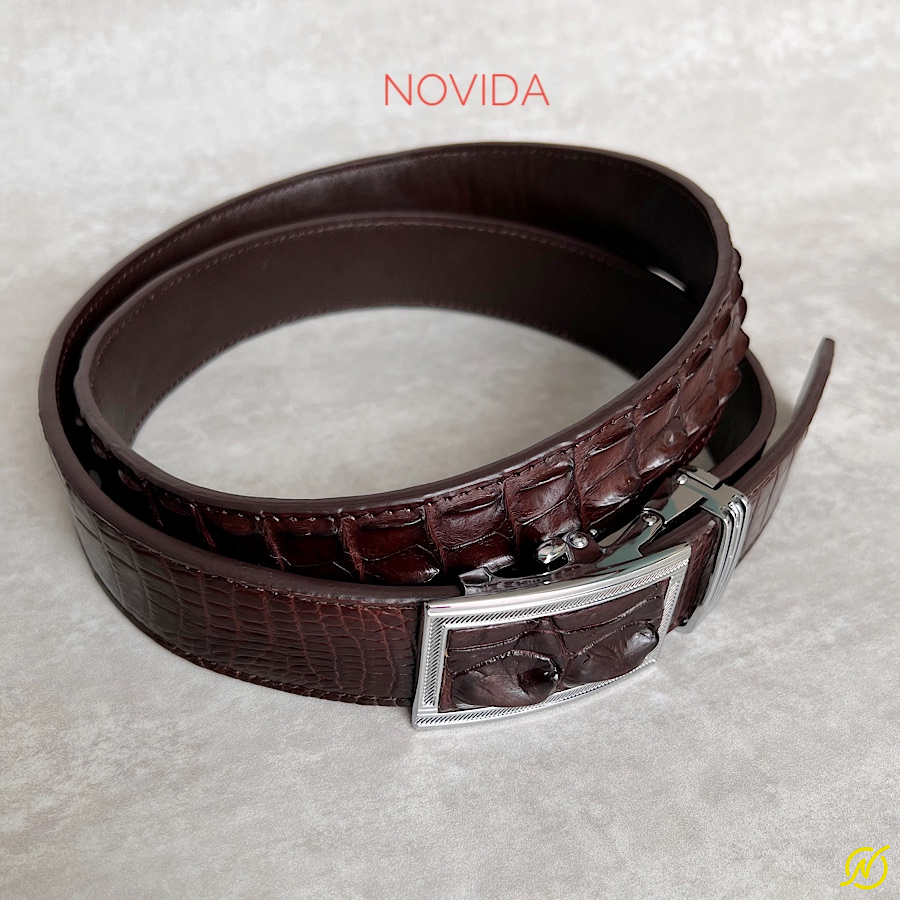 Thắt Lưng Da Cá Sấu Cao Cấp Novida -TL0048 - Ảnh 4