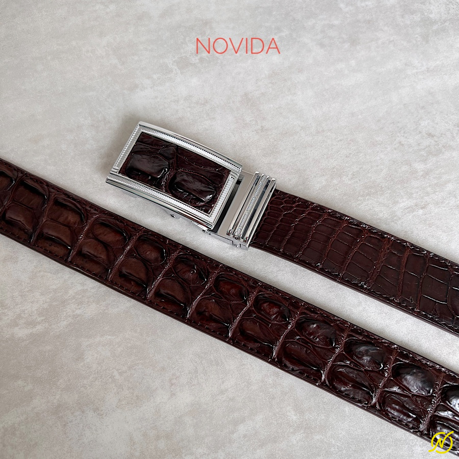 Thắt Lưng Da Cá Sấu Cao Cấp Novida -TL0048 - Ảnh 5