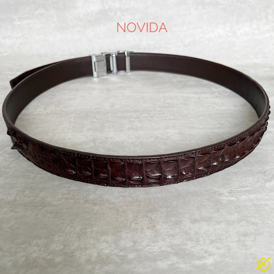 Thắt Lưng Da Cá Sấu Cao Cấp Novida -TL0048 - Ảnh 7