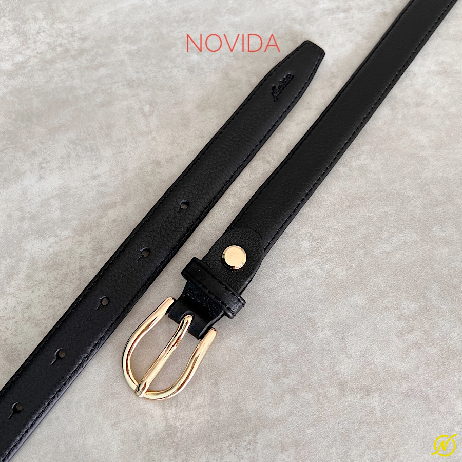 Thắt Lưng Nữ Da Bò Đen-TNL06 - Ảnh 4