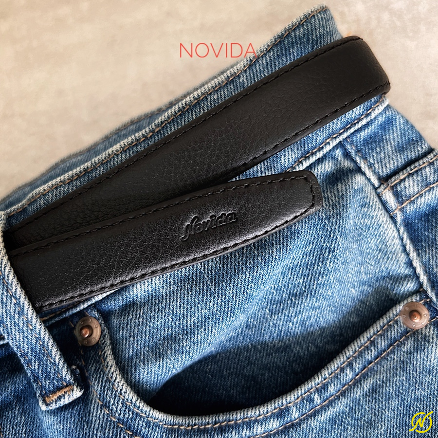 Thắt Lưng Nữ Da Bò Đen-TNL06 - Ảnh 6