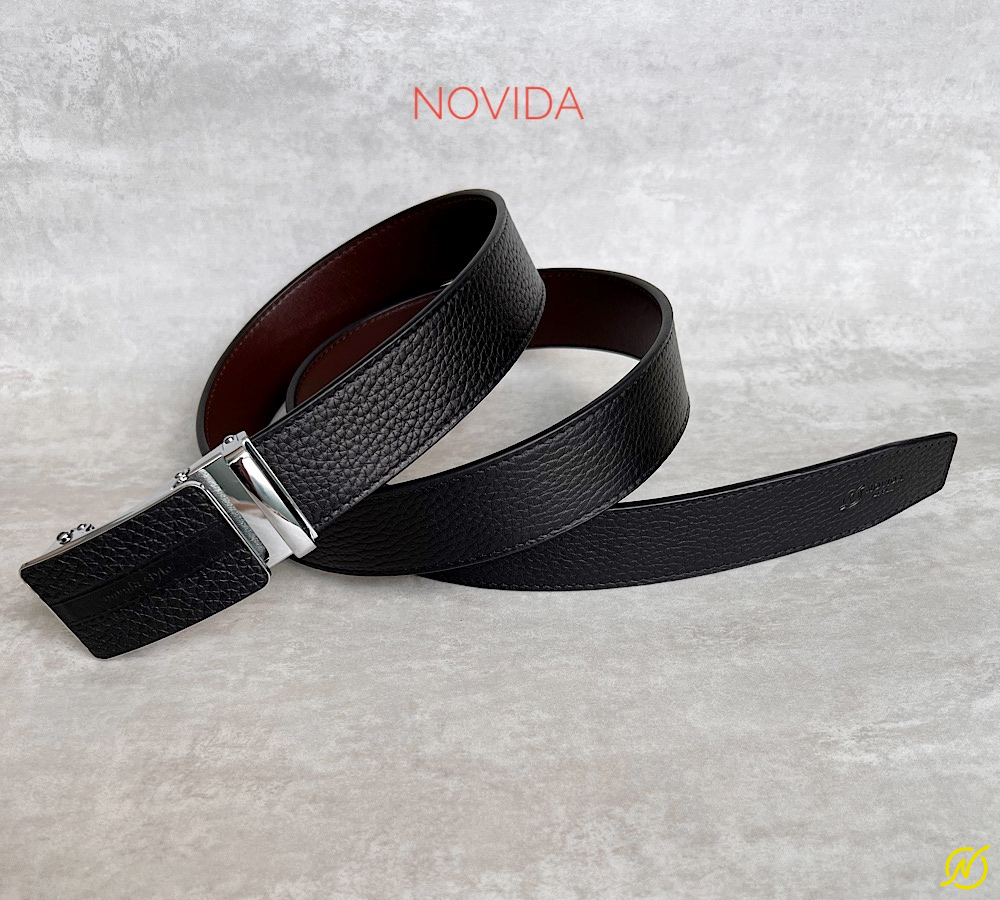 Thắt Lưng Da Bò Ý Nhập Khẩu (Khoá Trượt)-TL0055 - Ảnh 3