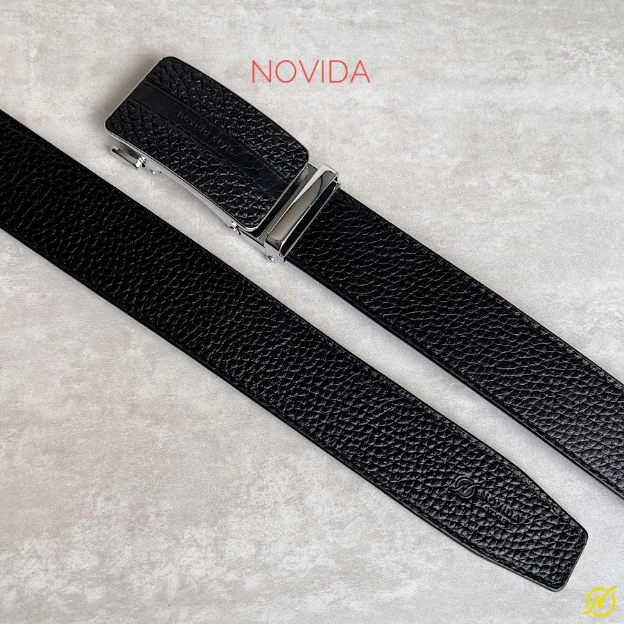 Thắt Lưng Da Bò Ý Nhập Khẩu (Khoá Trượt)-TL0055 - Ảnh 4