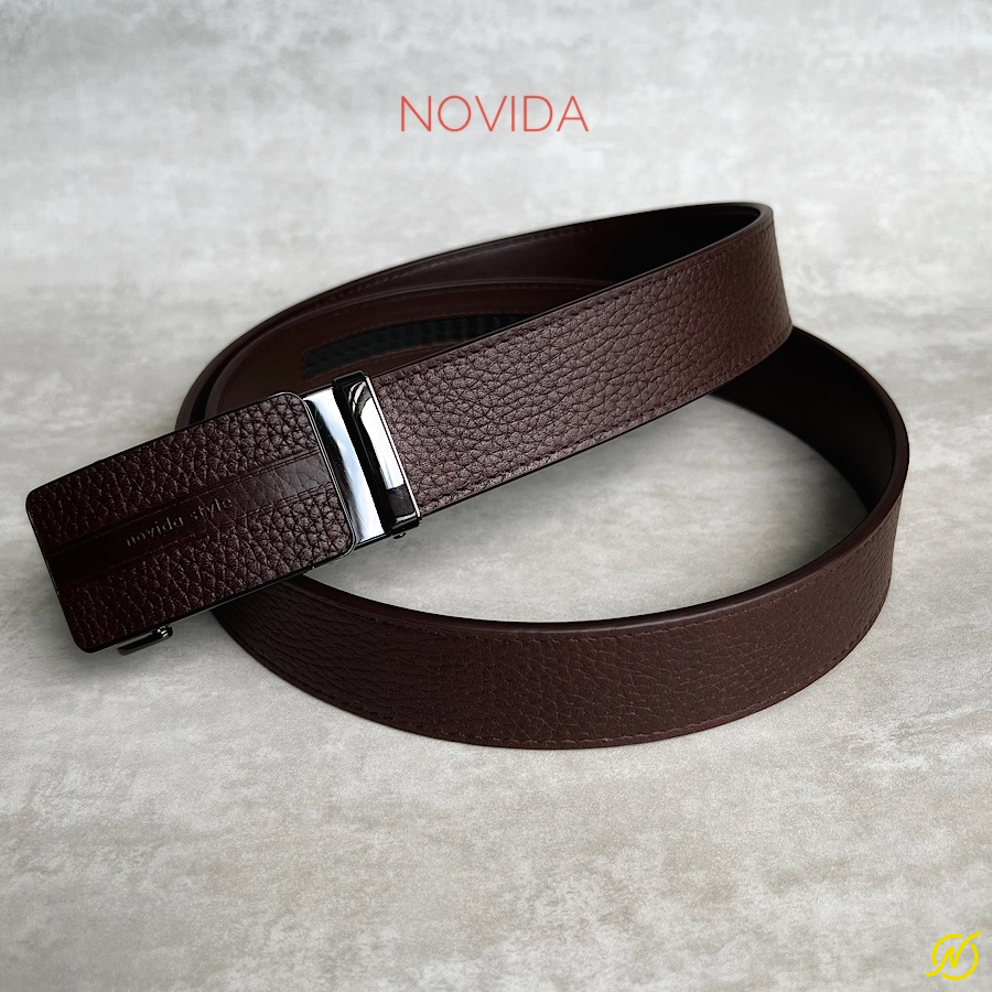 Thắt Lưng Da Bò Ý Nhập Khẩu (Khoá Trượt)-TL0056 - Ảnh 6