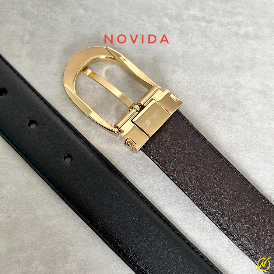 Thắt Lưng Da Bò Công Sở 3cm-TL0060 - Ảnh 8