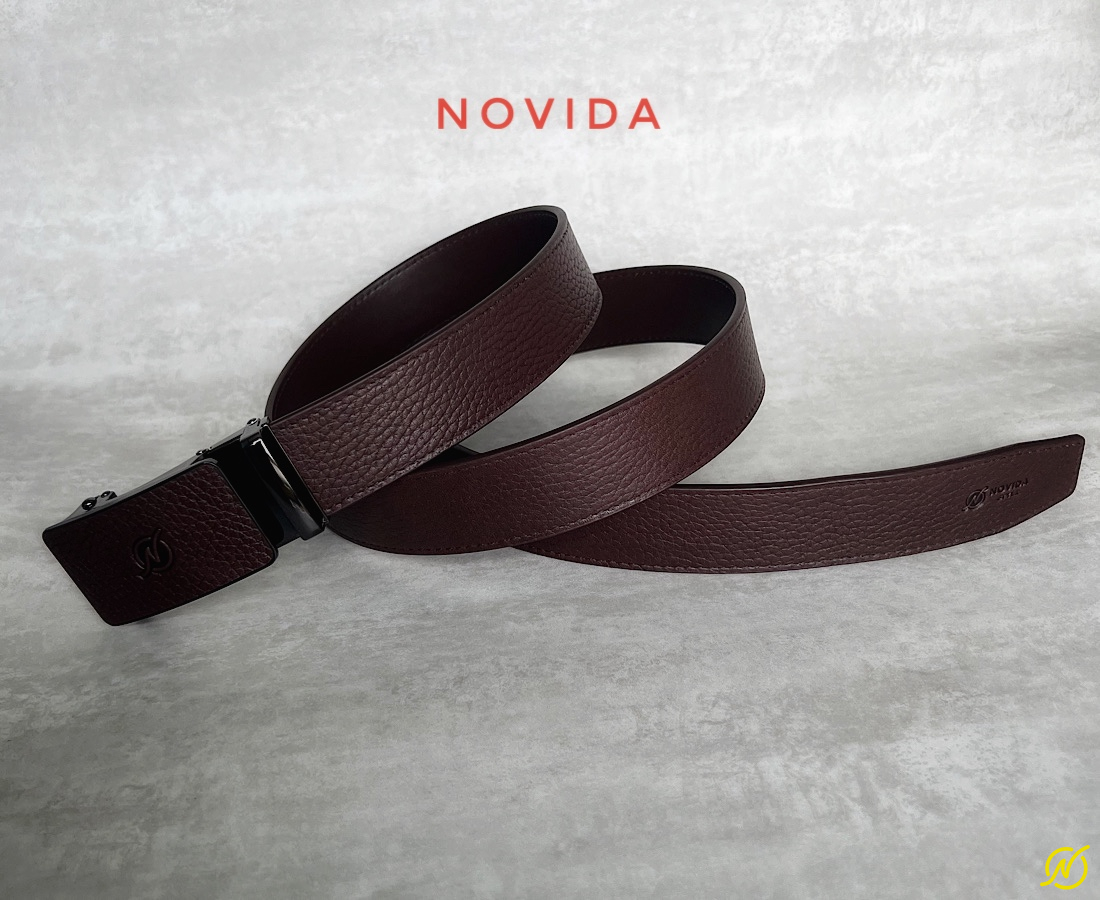 Thắt Lưng Da Bò Ý Nhập Khẩu (Khoá Trượt)-TL0072 - Ảnh 3