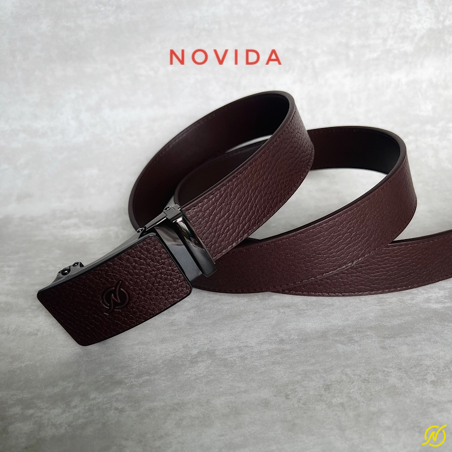 Thắt Lưng Da Bò Ý Nhập Khẩu (Khoá Trượt)-TL0072 - Ảnh 4