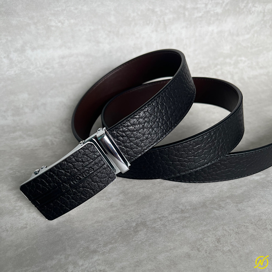 Thắt Lưng Da Trâu Ý Nhập Khẩu 3,5cm-TL0073 - Ảnh 5